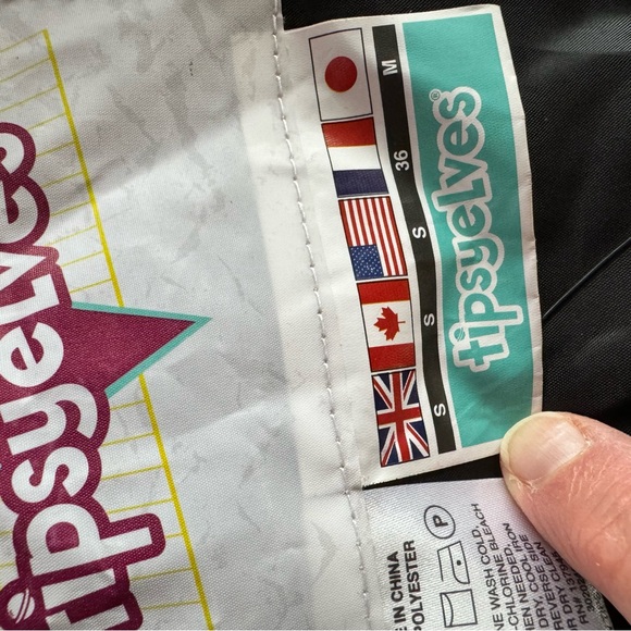 Tipsy Elves Hidden Hood Night Run Snowsuit- Men’s S - Picture 6 of 13